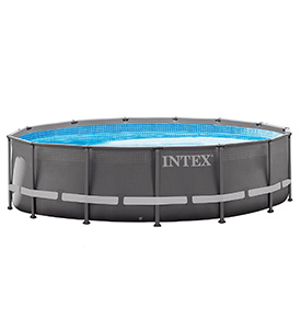 best intex 14ft x 42in ultra frame above ground pool