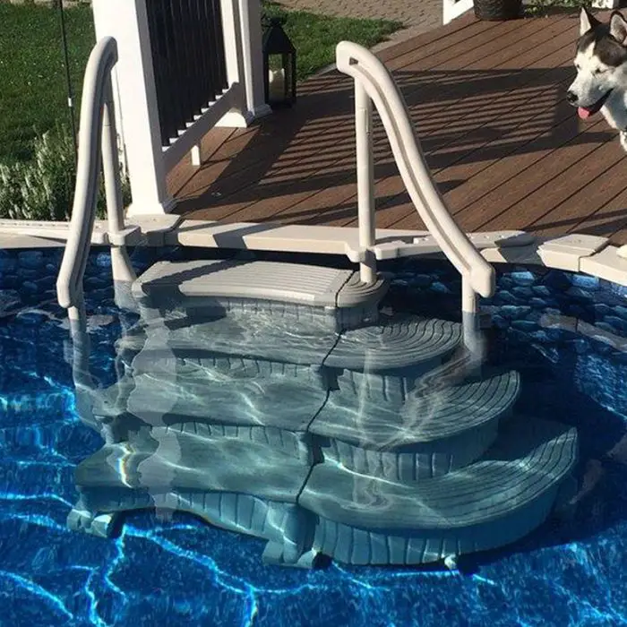 step ladder for above ground pool