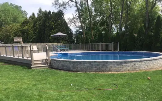 Semi Inground Swimming Pools